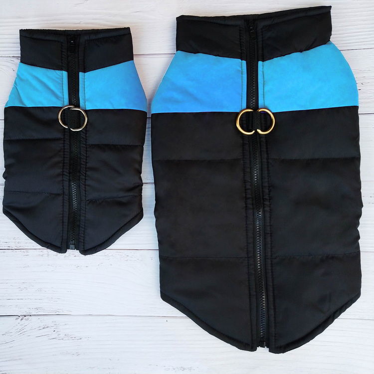 PolarPet puffer vest size options S to XL