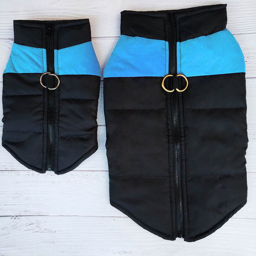 PolarPet puffer vest size options S to XL